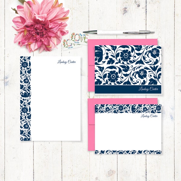 Personalized Stationary for Women Etsy