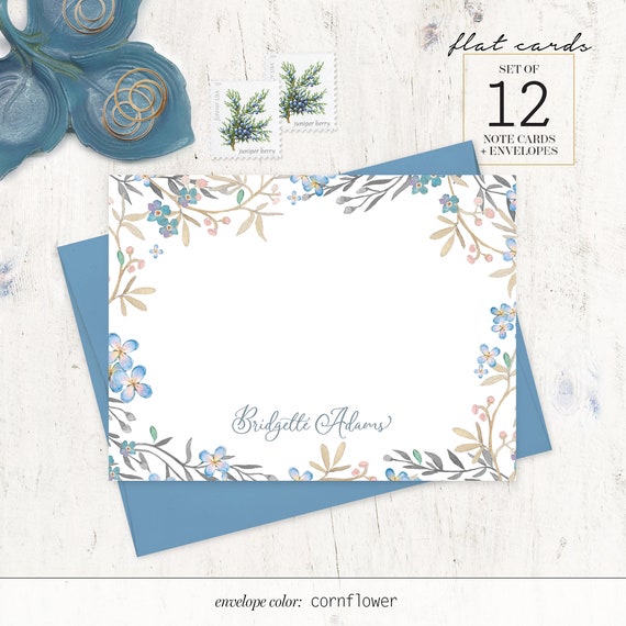 May Flowers | Tiny Notes with Envelopes | Set of 12 May Flowers | Tiny Notes with Envelopes | Set of 12