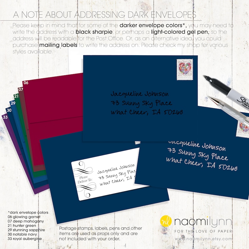 CHIC from the MOM of modern stationery note from mom personalized note card set set of 12 flat cards notes from home