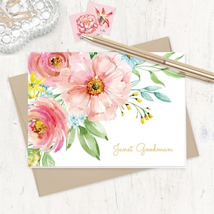 Pastel Flowers | Assorted 8 Card Set Pastel Flowers | Assorted 8 Card Set