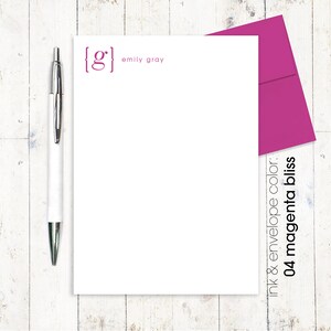 personalized notePAD  YOUR name your INITIAL MONOGRAM  image 3