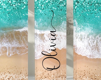Custom Beach Vacation Tumbler Girls Trip Gift: Personalized Cruise Travel Mug, Family Name Cup