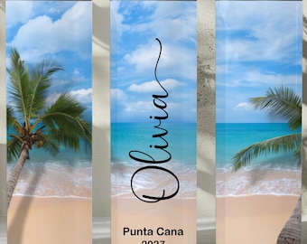 Personalized Cruise Name Tumbler: Custom Drinking Cups, Birthday Gift, Girls Trip Vacation, Bachelorette Party