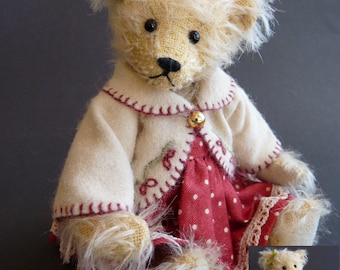 Jemima - A 15cm/6" Miniature Artist Bear Pattern PDF