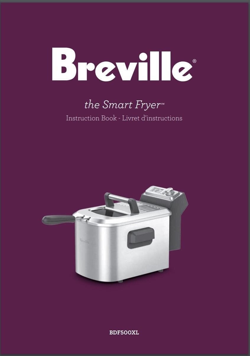 Digital PDF Breville BDF500XL Series Manual With Original Recipes