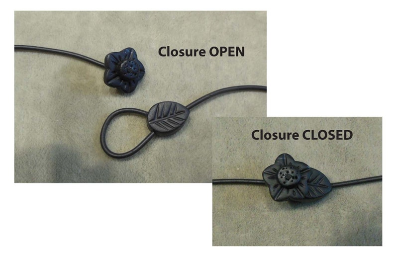 Flower Postage Stamp Necklace