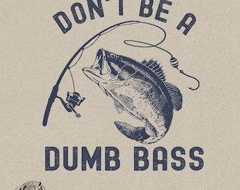 Diseño divertido de camiseta de pesca: No seas un pez tonto, regalos para pescadores, archivo digital PNG.