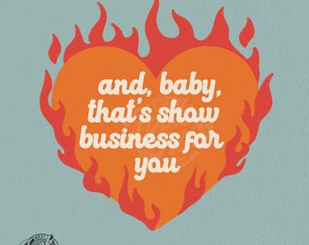 E baby, questo è lo spettacolo per te, design PNG (download digitale)