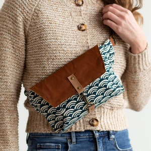 Pattern -Haralson - Crossbody Belt bag Pattern - By Noodlehead - pattern as pictured NEW in package