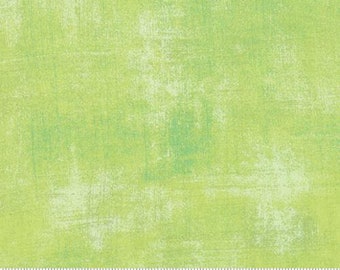 Moda Grunge Basic Key Lime 30150 303  - 100% Cotton Green