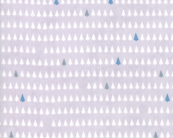 Fabric - Moda - Chill Trees 1714 18M - Silver- Moda From Brigitte Heitland and Zen Chic Modern Quilt/Winter/Christmas/Metallic