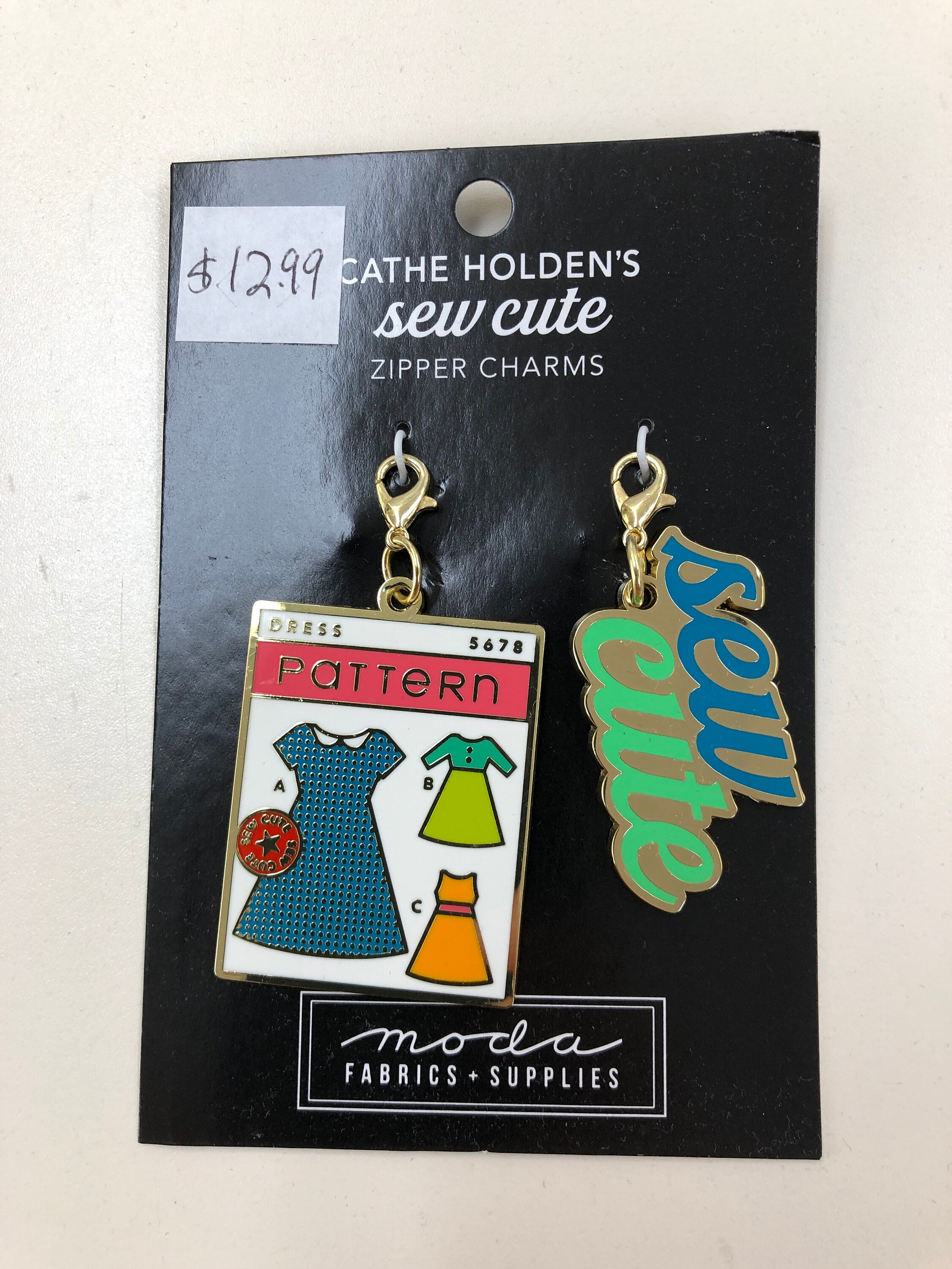 Cathe Holden - My first 5 sets of zipper pull charms by
