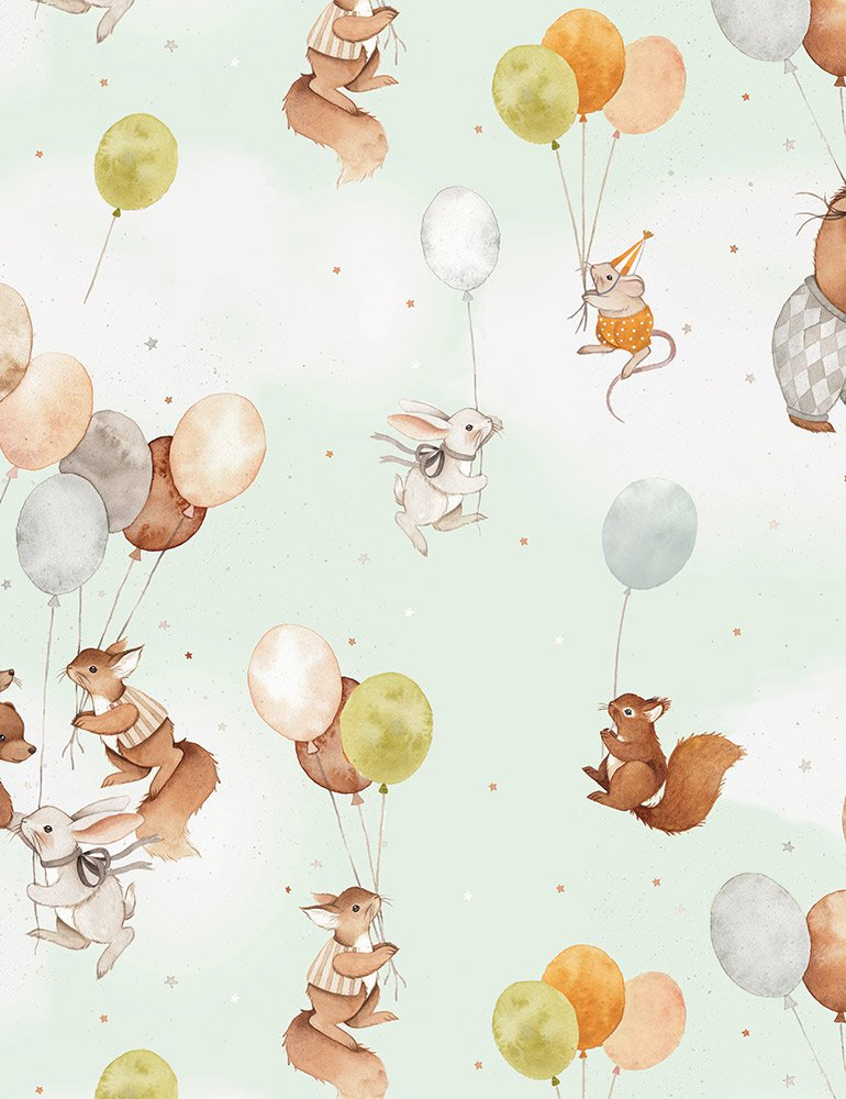 Fabric Dear Stella little Fawn Celebration up & up DNS2072 - Etsy