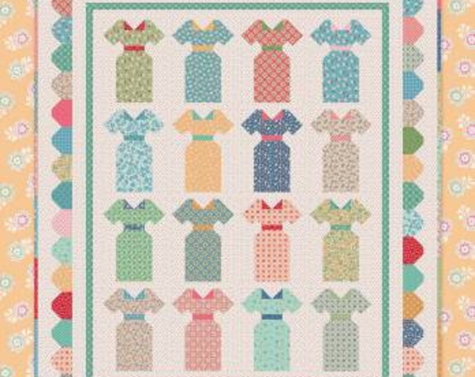 Liberty Dresses Quilt PDF Sewing Pattern Etsy Australia
