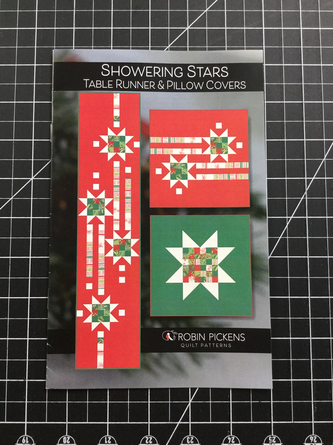 Pattern - Showering Stars - Robin Pickens Quilt Patterns - Quilt ...