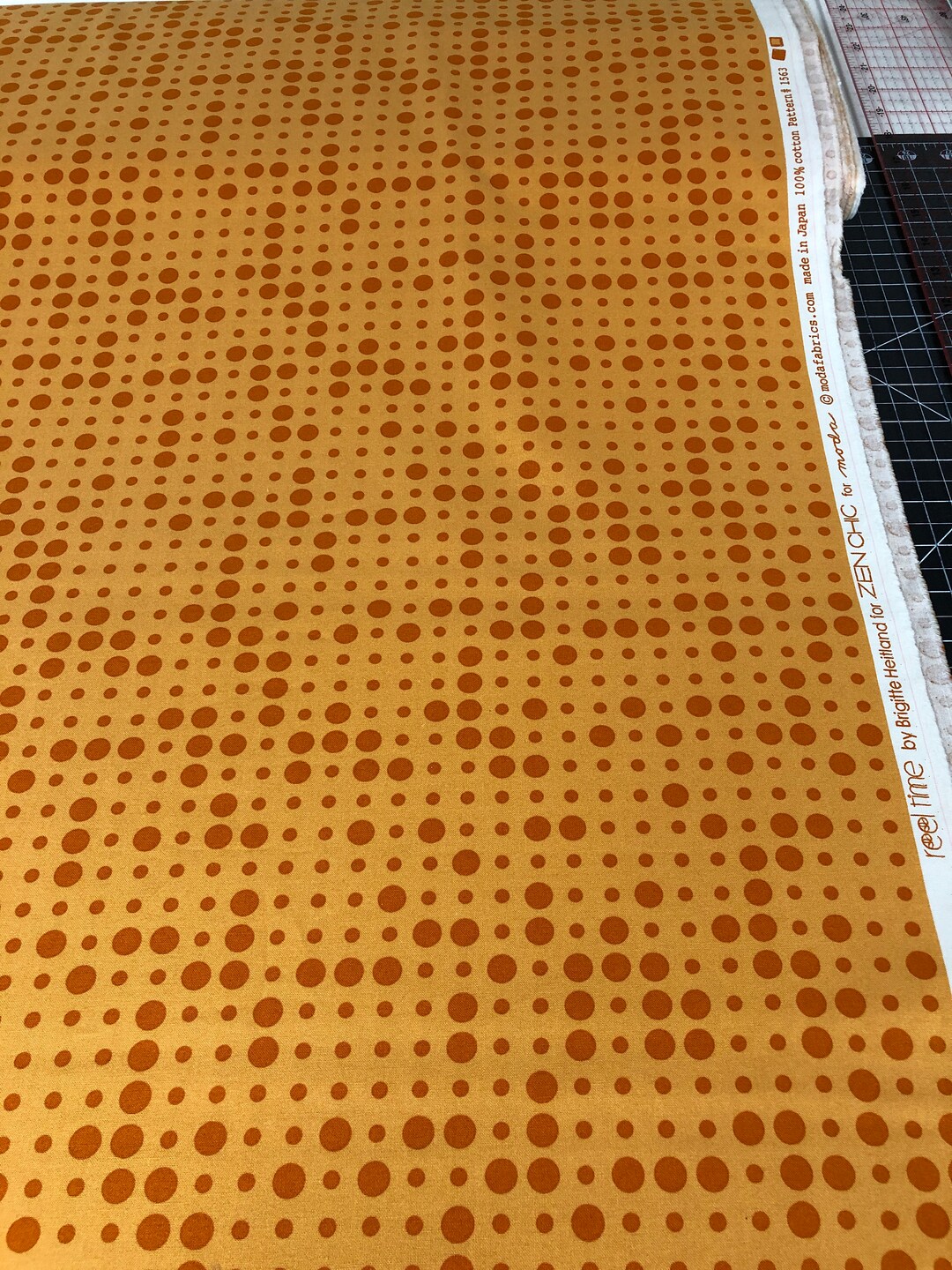 Moda Fabric Zen Chic Brigitte Heitland Reel Time Tone on Tone Etsy