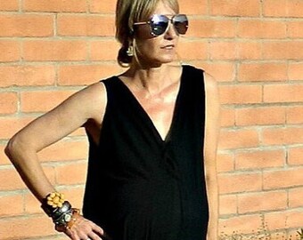 Womens Clothing Tops-Fashion Tops-Cute Women Tops-Boho Chic-Maternity Margot Top-Chic Womens Clothing