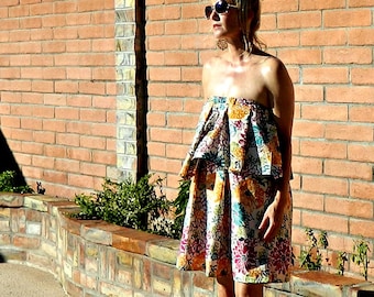 Nursing Dress-Breastfeeding Dress-Nouveau Style-Nursing Cover Sun Dress PREMIUM Cotton-Full Coverage-Baby On the Outside Cover Up