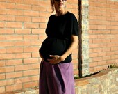 Maxi Skirt-Maxi Skirts Long-Long Skirt-Maternity Skirt-LaChicSewEasy to Wear Chloe Maxi-Womens Clothing Staple-Many Body Sizes