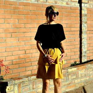 Full Circle Skirt-Full Skirt-Circle Skirt-Midi Skirt-High Waisted Skirt-Womens Skirts-LaChicSew Maternity Clothing-Easy to Wear-Valentina