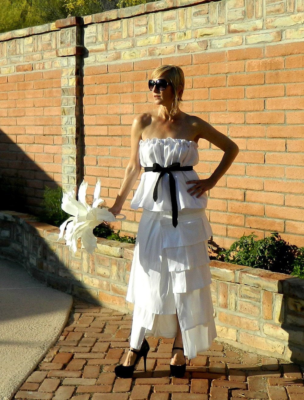 30s style wedding dress