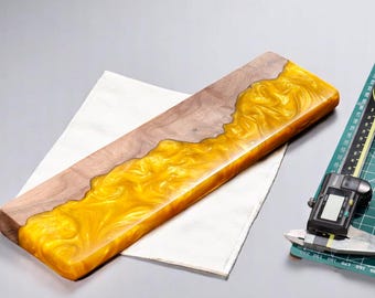 Handgelenkauflage Gelb Kunstharz, Handgelenkauflage Handgelenkauflage, Handgelenkauflage Handgelenkauflage, Handgelenkauflage Gaming-Dekor Mechanische Tastatur, Einzigartiges Geschenk