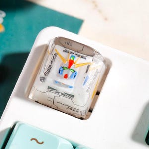 Artisan Keycap, Gun.dam Resin Keycaps, Custom Keycaps, Keycaps Anime Cute, ESC Keycap Cherry MX Gaming Keyboard, Handmade gift For Him