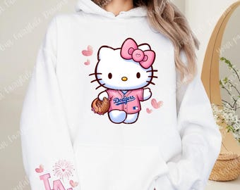 Hello Pink Kitty Unisex T-Shirt / Pullover Sweatshirt / Pullover Hoodie