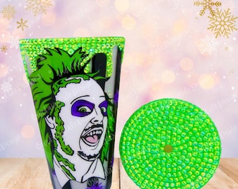 After Life 24oz Acrílico Globo de neve Copo Tumbler