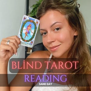 Intuitive Blind Tarot Reading: Same Hour, Spiritual Guidance