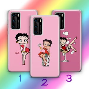 Custodia per telefono Betty Boop A7 per Huawei P9 P10 P20 P30 P40 Lite PRO Plus LG G5 G6 Modelli Personaggio dei cartoni animati americani Donna Bella donna