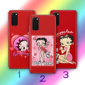 Custodia per telefono Betty Boop A8 per Samsung Galaxy S20 S21 S22 S23 S24 FE S25 Plus Ultra Modelli Personaggio dei cartoni animati americani Donna Bellezza