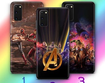 Avengers A6 Phone Case Cover For Samsung Galaxy S20 S21 S22 S23 S24 S25 FE Plus Ultra Edge Cartoon Movie Super Heroes Superheroes Iron Man