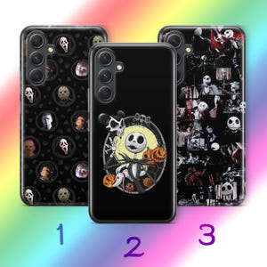 Halloween A7 Phone Case Cover For Samsung A13 A14 A15 A16 A25 A26 A33 A34 A35 A36 A53 A54 A55 A56 A72 A73 + More Models Scary Spooky Night