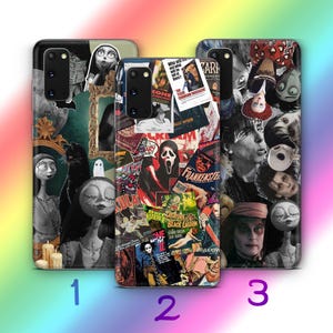 Halloween A3 Phone Case Cover For Samsung Galaxy S20 S21 S22 S23 S24 FE S25 Plus Ultra Models Scary Spooky Night Celebration Pumpkin Candles