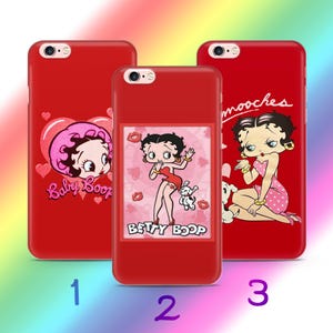 Custodia per telefono Betty Boop A8 per Apple iPhone 5 SE 2020 2022 6 7 8 X Xs XR MaX PLuS Models Personaggio dei cartoni animati americano Donna Bella donna