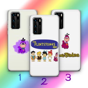 Custodia per telefono Flintstones A8 per Huawei P9 P10 P20 P30 P40 Lite PRO Plus LG G5 G6 modelli cartone animato americano sitcom animata dinosauri Dino