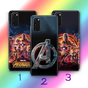 Avengers A1 Phone Case Cover For Samsung Galaxy S20 S21 S22 S23 S24 FE S25 Plus Ultra Edge Cartoon Movie Super Heroes Superheroes Iron Man