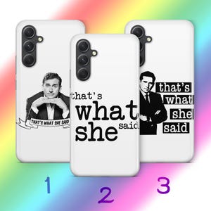 The Office A7 Phone Case Cover For Samsung A13 A14 A15 A16 A25 A26 A33 A34 A35 A36 A53 A54 A55 A56 A72 A73 + More Models American TV Show