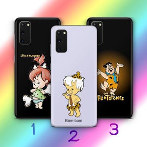 Flintstones A7 Phone Case Cover For MANY VARIOUS Samsung Galaxy Models American Cartoon Animated Sitcom Dinosaurs Dino