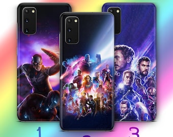 Avengers A9 Phone Case Cover For Samsung Galaxy S20 S21 S22 S23 S24 S25 FE Plus Ultra Edge Cartoon Movie Super Heroes Superheroes Iron Man