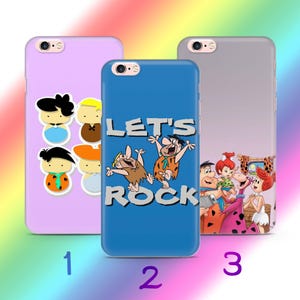 Custodia per telefono Flintstones A9 per Apple iPhone 5 SE 2020 2022 6 7 8 X Xs XR MaX PLuS modello cartone animato americano Sitcom animata Dinosauri Dino