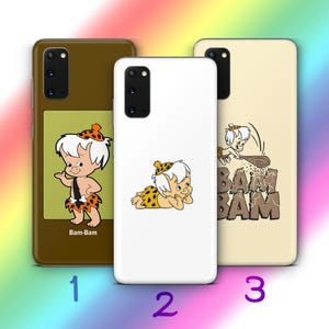 Custodia per telefono Flintstones A5 per Samsung Galaxy S20 S21 S22 S23 S24 FE S25 Plus Ultra modelli cartone animato americano Sitcom animata Dinosauri