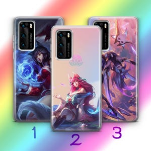 League Of Legends A4 Telefoon Case Cover Voor Huawei P9 P10 P20 P30 P40 Lite PRO Plus LG G5 G6 Modellen Video game Arcane Serie Tekens Jinx