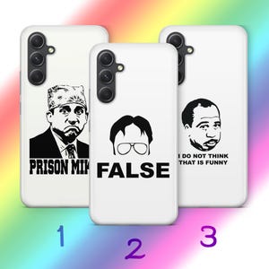 The Office A8 Phone Case Cover For Samsung A13 A14 A15 A16 A25 A26 A33 A34 A35 A36 A53 A54 A55 A56 A72 A73 + More Models American TV Show