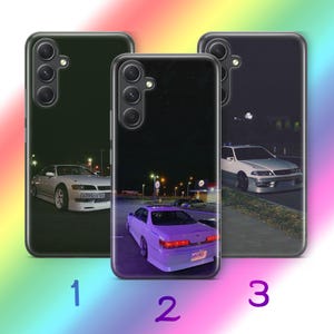 JDM Car A3 Phone Case Cover For Samsung A13 A14 A15 A16 A25 A26 A33 A34 A35 A36 A53 A54 A55 A56 A72 A73 + More Models Japanese Racing Car