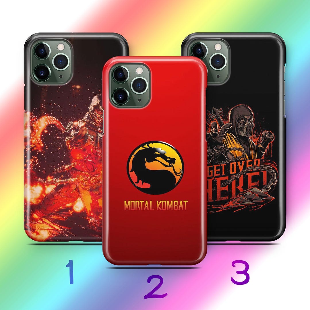 Mortal Combat A7 Phone Case for Apple iPhone 11 12 13 14 15 16 E 17 Air ...