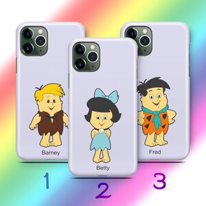 Custodia per telefono Flintstones A6 per Apple iPhone 11 12 13 14 15 16 PRO PLuS MiNI MAX Modelli Cartone animato americano Sitcom animata Dinosauri Dino