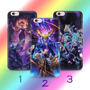 League Of Legends A6 Telefoon Case Cover Voor Apple iPhone 5 SE 2020 2022 6 7 8 X Xs XR MaX Plus Modellen Videogame Arcane-serie Karakters Jinx