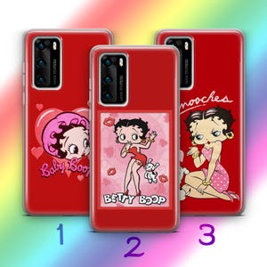 Custodia per telefono Betty Boop A8 per Huawei P9 P10 P20 P30 P40 Lite PRO Plus LG G5 G6 Modelli Personaggio dei cartoni animati americani Donna Bella donna